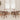 Flute Table Leg Oval White