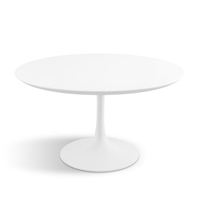 Ronde witte tulp eettafel (MDF) – Ditto Design