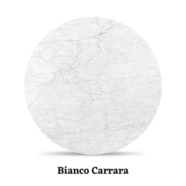 Ronde witte marmeren tulp eettafel – Ditto Design