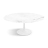 Ovale witte marmeren tulp eettafel Ø 180 cm – Ditto Design