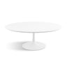 Ovale witte tulp eettafel (MDF) – Ditto Design